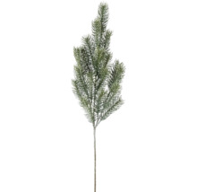 Kunstmatige dennentak met groene naalden voor decoratieve doeleinden.