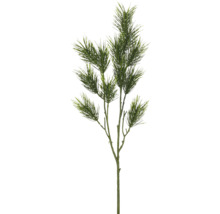 Kunstmatige dennentak met groene naalden en een getextureerde steel.