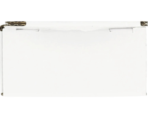 Witte verzenddoos van golfkarton.