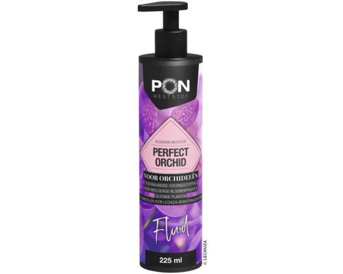 Lechuza PON Perfect Orchid vloeibare meststof voor orchideeën, 225 milliliter flacon met doseerpomp.
