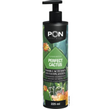 Vloeibare meststof Lechuza PON Perfect Cactus Fluid in een 225 milliliter pompfles voor cactussen en vetplanten.
