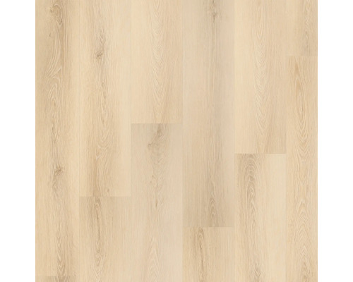 Vloerbedekking in houtlook met fijne nerf en glad oppervlak.