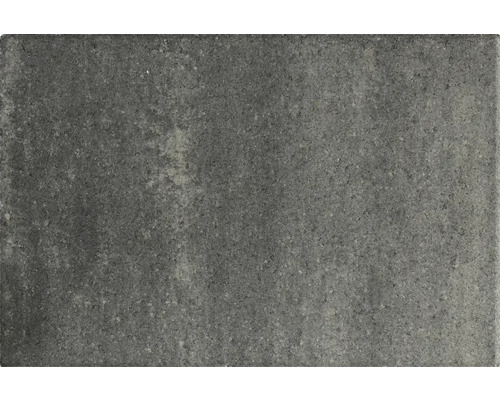 Rechthoekige grijze betonnen straatsteen met een ruwe, gemêleerde textuur voor terrassen of tuinpaden.