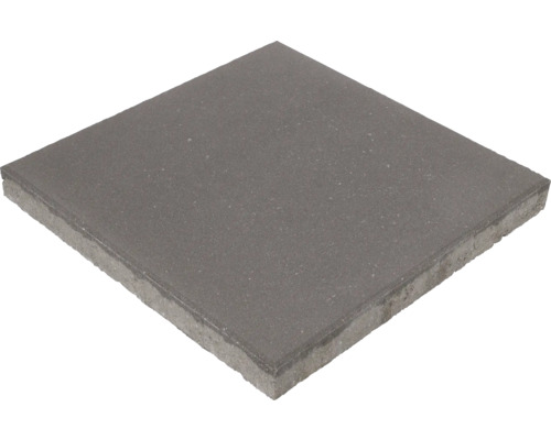 Vierkante antracietkleurige betonnen terrastegel.