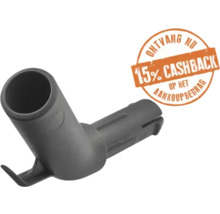 Grijze kunststof adapter met vijftien procent cashback op het aankoopbedrag.