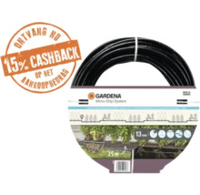 Gardena Logo, Gardena Micro-Drip-System aanvoerbuis, 13 millimeter diameter, 25 meter lengte, met 15 procent cashback actie.