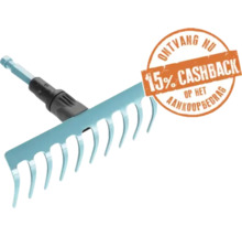 Hark met veertien tanden en steelverbinding, inclusief vijftien procent cashback actie.