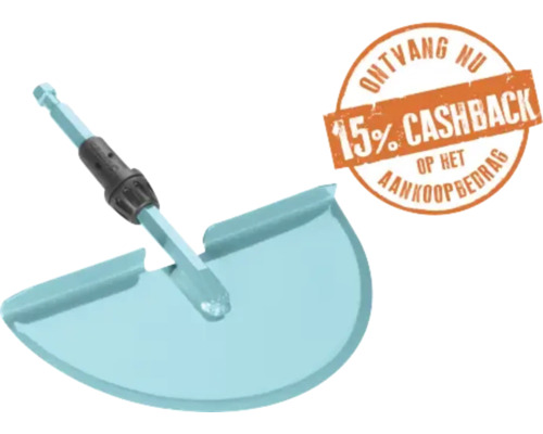 Beschermkap voor grastrimmer of kantenmaaier met 15 procent cashback op het aankoopbedrag.