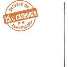 Ontvang nu 15 procent cashback op het aankoopbedrag.