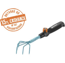 Gardena handhark voor bodembewerking en beluchting. 15 procent cashback op het aankoopbedrag.