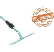 Vloerschraper opzetstuk met zeskantschacht en zegel voor 15 procent cashback op het aankoopbedrag.