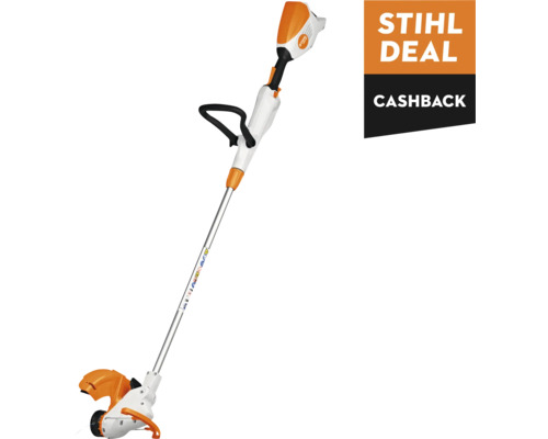 STIHL Accu bosmaaier FSA50 36 V excl accu en lader **cashback** STIHL grastrimmer met vermelding van een cashback actie.