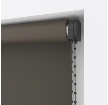 Rolgordijn met kralenketting en steun voor montage in het kozijn.