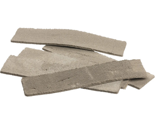 Viltstrips rechthoekig grijs als meubelglijders en vloerbescherming.