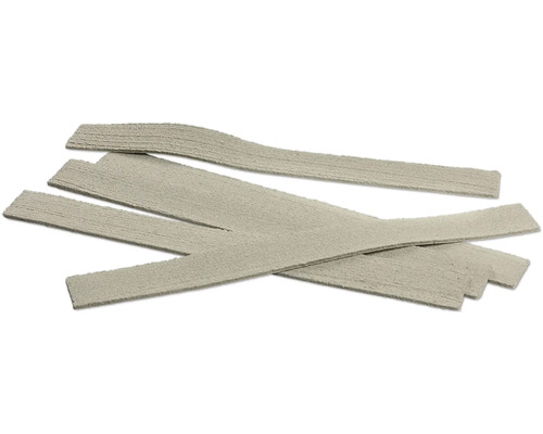 Viltstrips voor isolatie en afdichting met een gestructureerd oppervlak.