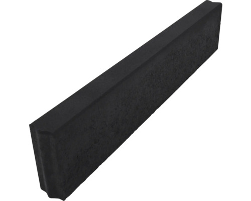 Gazonrand van beton in antraciet voor tuinpaden en plantenborders.