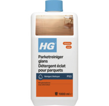 HG Parketreiniger glans, 1000 Milliliter, voor het reinigen en herstellen van de glans van parketvloeren.
