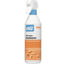 HGX tegen houtworm in een sprayflacon van 500 milliliter ter bestrijding van ongedierte en ter voorkoming van heraantasting.