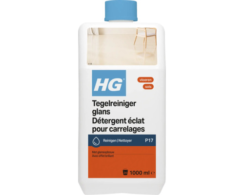 HG Tegelreiniger glans voor vloertegels, 1000 milliliter