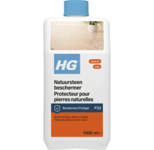 HG Natuursteen beschermer voor vloeren, 1000 milliliter fles, beschermt tegen vlekken en slijtage.