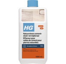 HG Natuursteen cementsluier verwijderaar, 1000 milliliter fles voor natuursteen vloeren.