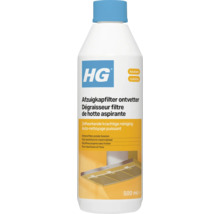 HG Afzuigkapfilter ontvetter, 500 milliliter, zelfwerkende krachtige reiniging voor aluminium en roestvrij staal.