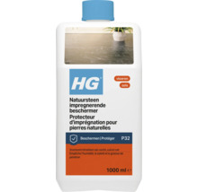 HG Natuursteen impregnerende beschermer P32, bescherming tegen vocht, vuil en vet voor natuursteen vloeren, 1000 milliliter.