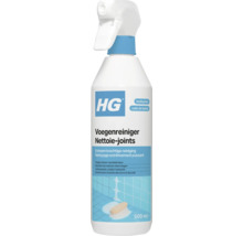 HG voegenreiniger 500 milliliter sprayflacon voor wand- en vloervoegen in de badkamer.