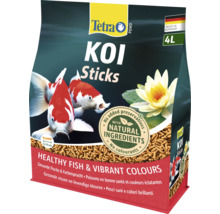 Tetra Pond Koi Sticks visvoer, 4 liter, geproduceerd in Duitsland, natuurlijke ingrediënten, zonder conserveermiddelen en kleurstoffen.