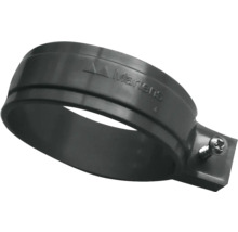 Martens buisbeugel van kunststof met bevestigingsschroef, donkergrijs.