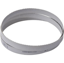 Lintzaagblad van metaal met gekartelde rand.