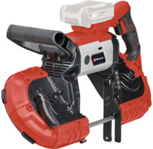 Einhell accu-lintzaag voor metaal met handgreep en zaaglint.