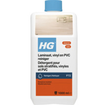 HG Laminaat, vinyl en PVC reiniger, 1000 ml voor een streeploos resultaat op harde vloeren.