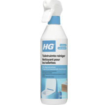 HG Toiletruimte reiniger 500 milliliter sprayflacon voor dagelijkse hygiënische reiniging.