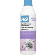 HG tegen stinkende wasmachines, 550 gram, reinigt tot diep in de machine en verwijdert vuil en zeepresten.