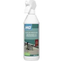 HG Vlek en Geur Weg Oxi Action Power voor huisdieren, witte kunststof sprayflacon, 500 milliliter.