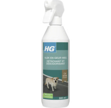 HG Vlek en geur weg sprayflacon voor huisdieren, 500 milliliter, biologisch afbreekbaar, recyclebaar, HG Logo.