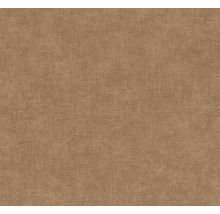 Vliesbehang met fijne linnenstructuur in uni-look.