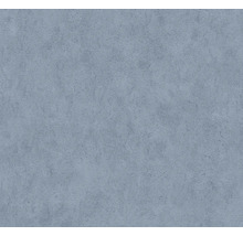 Vliesbehang met fijne pleisterstructuur in blauw.