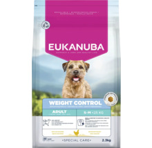 Eukanuba hondenvoer Adult Weight Control voor kleine en middelgrote rassen met kip 2,3 kilogram