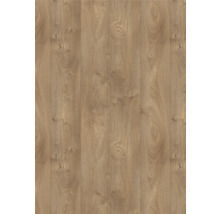 Laminaatvloer met eikenlook, natuurlijke houtnerf en noesten.