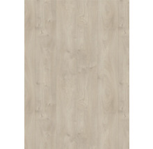 Laminaatvloer in lichte houtoptiek met nerf en noesten.