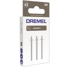 Dremel Logo, 3 opspandoorns model 401 met 3,2 millimeter schacht.