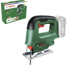 Bosch accu decoupeerzaag EasySaw 18 Volt 70 inclusief zaagblad en productverpakking.