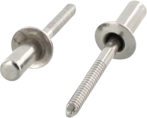 Blindklinknagels van metaal voor stevige bevestiging.