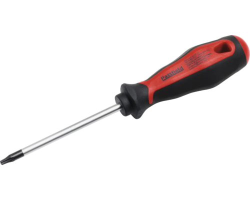 Pattfield Torx-schroevendraaier met ergonomische handgreep en stalen kling.