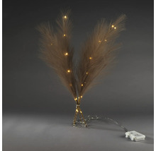 Kunstmatig pampasgras met warmwitte verlichting op batterijen voor decoratie.