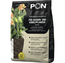 Lechuza PON plantensubstraat voor buiten- en potplanten, mineraal, turfvrij en voorbemest.