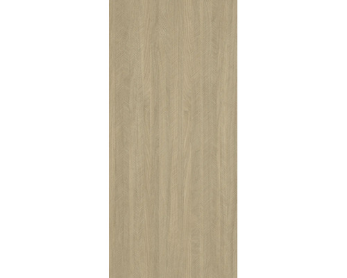 Behang in houtlook met chevronstructuur
