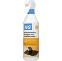 HG kookplaatreiniger in een 500 milliliter spuitfles.